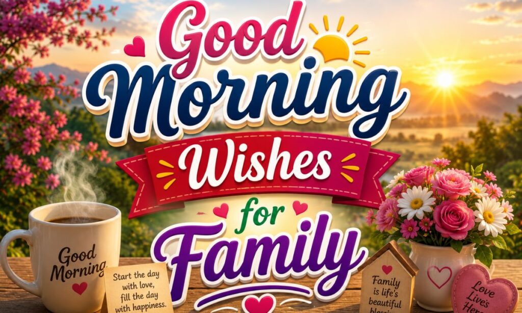 Good Morning Wishes for Family.