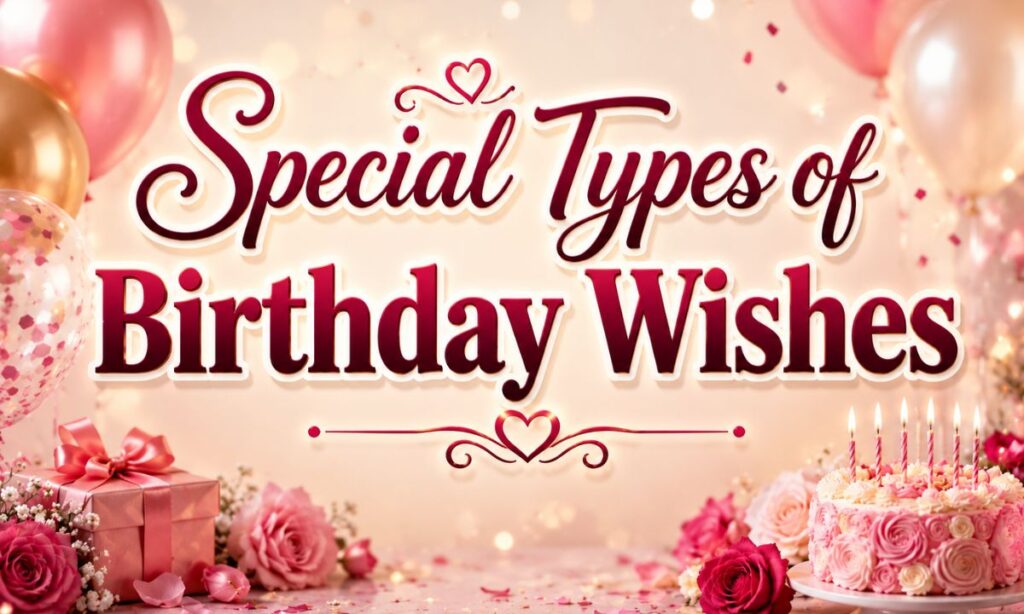 Special type of birthday wishes 