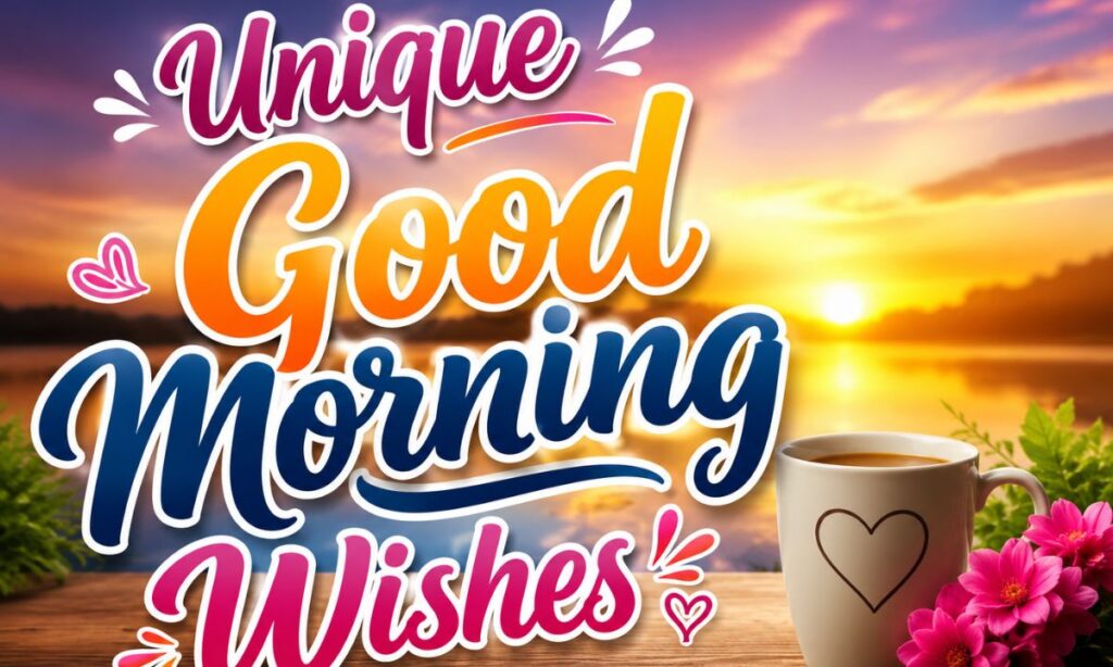 Unique Good morning wishes in this topic