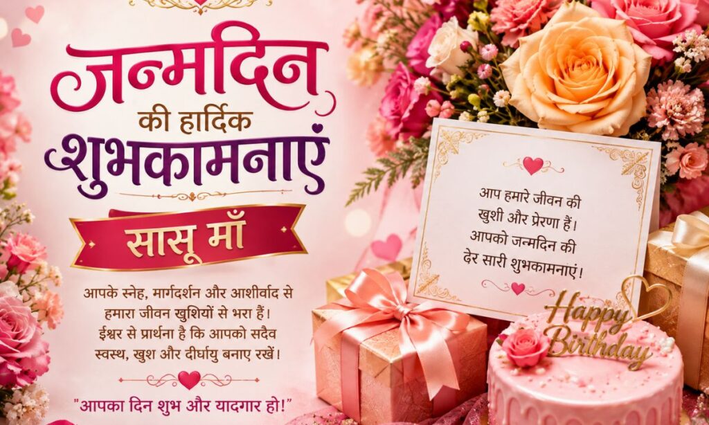 Birthday Wishes In Hindi For Mother In Law