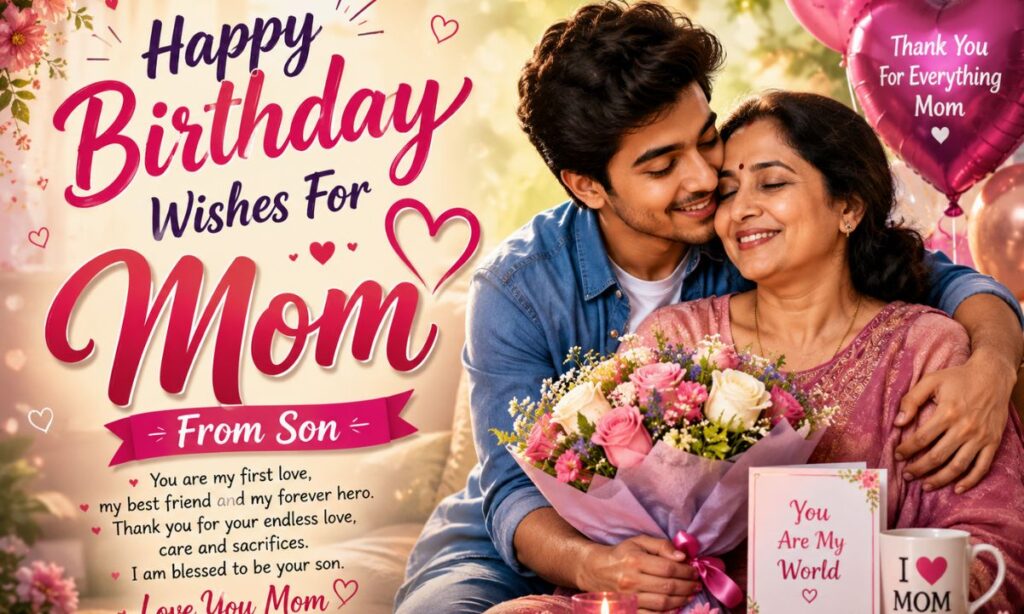 Happy Birthday Wishes For Mom From Son