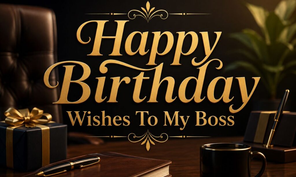 Happy Birthday Wishes To My Boss