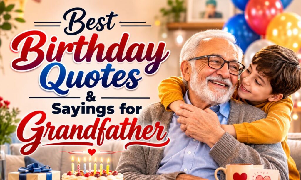 Best Birthday Quotes For Grandfather