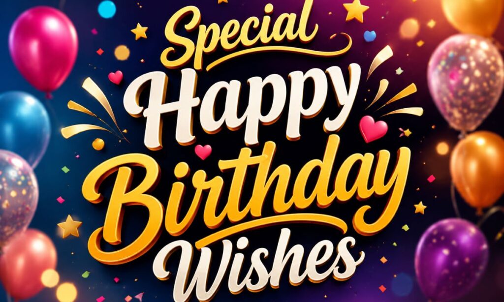 Special Happy Birthday Wishes