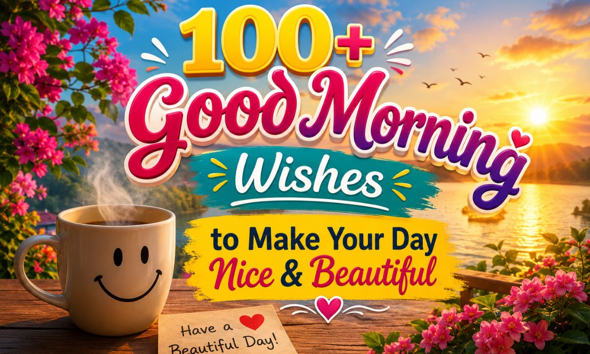 100+ Good Morning Wishes to Make Your Day Nice & Beautiful